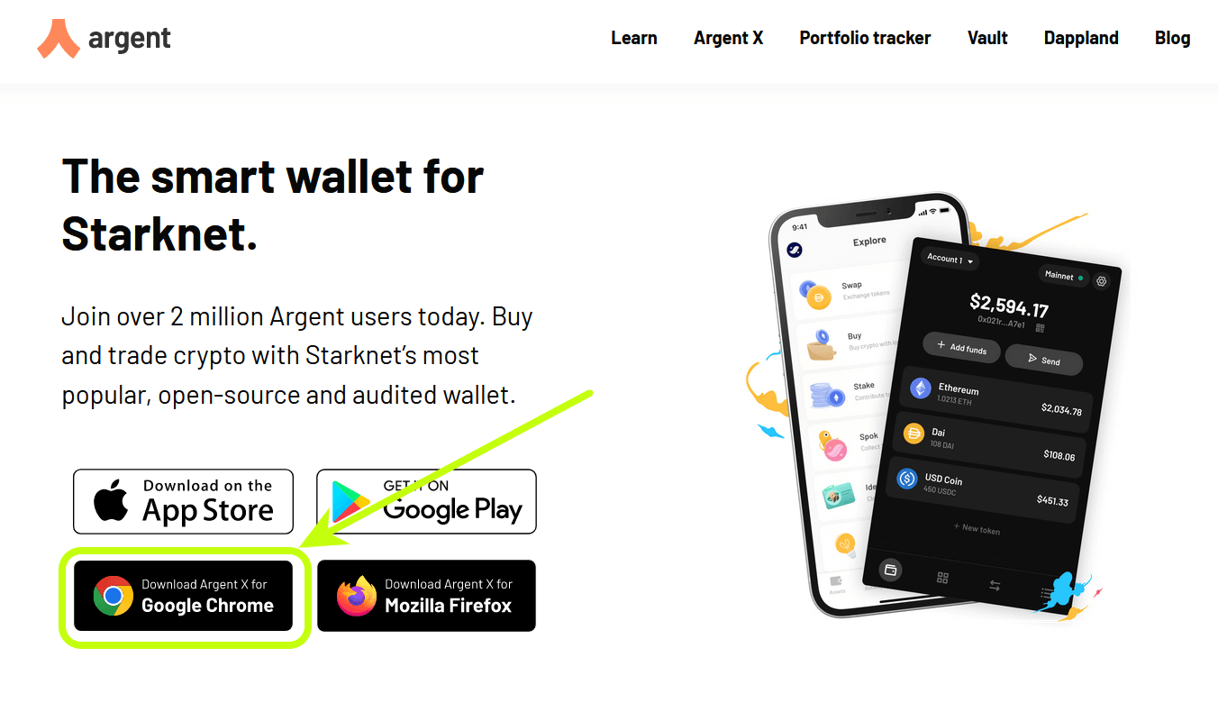 Argent Wallet